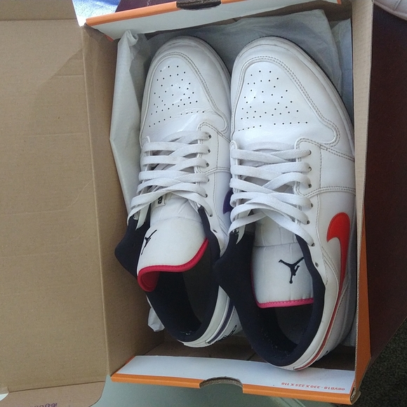 Multi Color Lows and White Air Forces with Black Interior - Picture 2 of 3